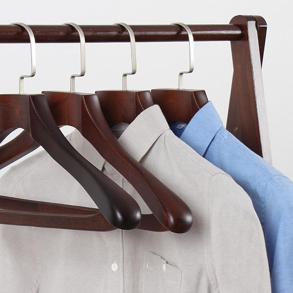 hangers & racks solid wood clothes hanger household original anti slip traceless suit coat hanging support
hangers & racks solid wood clothes hanger household original anti slip traceless suit coat hanging support