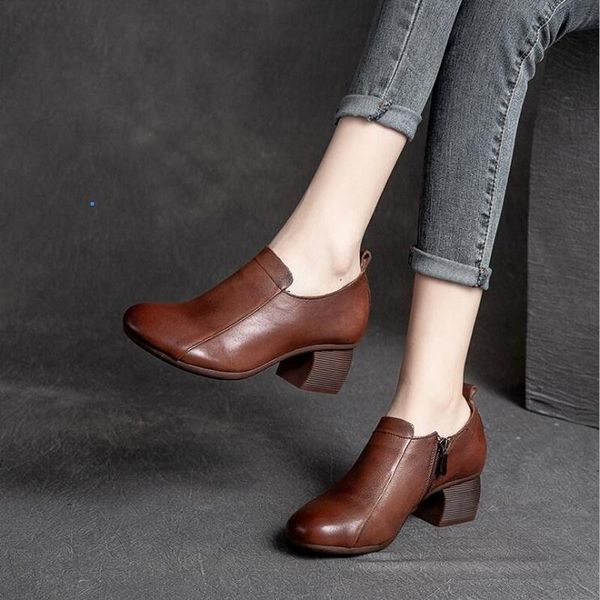 dress shoes rushiman genuine leather women's singles 2021 autumn thick heel retro round head deep mouth black size 35-
dress shoes rushiman genuine leather women's singles 2021 autumn thick heel retro round head deep mouth black size 35-