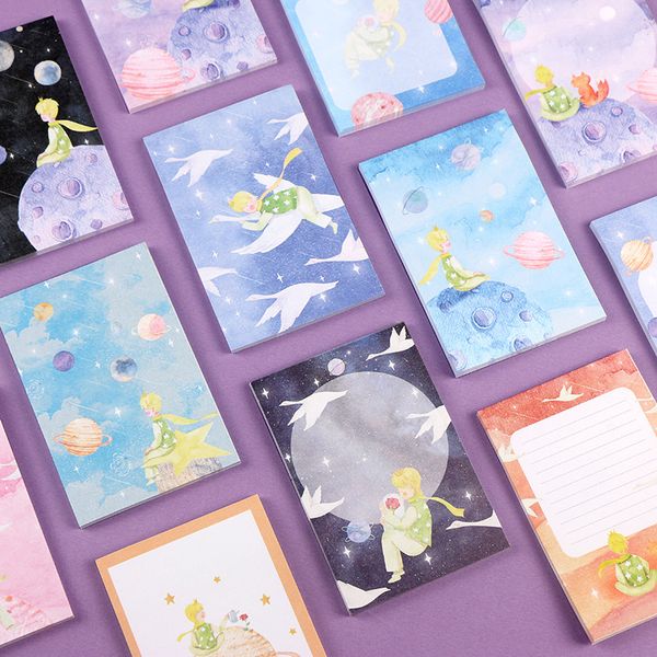 60 Sheets/pack Little Prince Memo Pad Kawaii Memo Pad Bookmark Planner Paper Stickers Sticky Notes Stationery Notepad
60 Sheets/pack Little Prince Memo Pad Kawaii Memo Pad Bookmark Planner Paper Stickers Sticky Notes Stationery Notepad