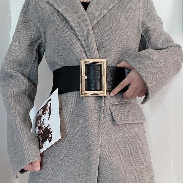 belts fashion wide women elastic pu leather cummerbund big pin buckle gold metal waist belt waistband dress coat lady gifts, Black;brown
belts fashion wide women elastic pu leather cummerbund big pin buckle gold metal waist belt waistband dress coat lady gifts, Black;brown