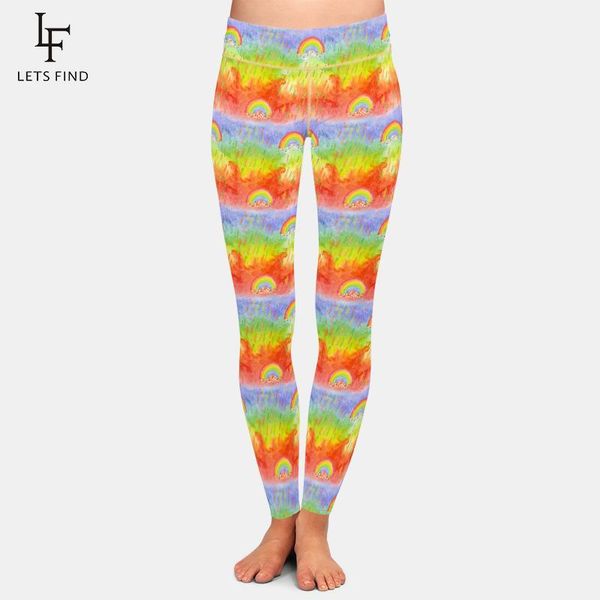 women's leggings letsfind fashion 3d cartoon rainbow print women stretch pants high waist fitness slim soft legging plus size polyester, Black
women's leggings letsfind fashion 3d cartoon rainbow print women stretch pants high waist fitness slim soft legging plus size polyester, Black