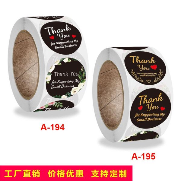 gift wrap 500 pcs/roll thank you sticker round roll seal flower handmade crafts decorative
gift wrap 500 pcs/roll thank you sticker round roll seal flower handmade crafts decorative
