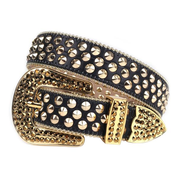 luxury western rhinestones belts men women rivet belt with crystal ajustable buckle for jeans decorative, Black;brown
luxury western rhinestones belts men women rivet belt with crystal ajustable buckle for jeans decorative, Black;brown