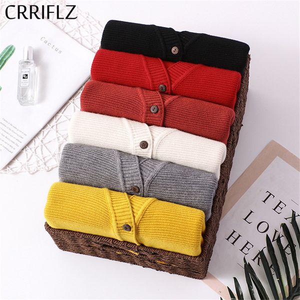 women's cardigan jacket knit sweater loose v-neck single-breasted autumn and winter style lazy women 210520, White
women's cardigan jacket knit sweater loose v-neck single-breasted autumn and winter style lazy women 210520, White