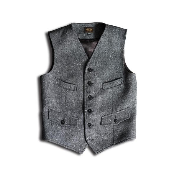 men's vests blazer safari tweed vest sleeveless jacket groom's tight wedding waistcoat latest designer gilet vintage casual costum, Black;white
men's vests blazer safari tweed vest sleeveless jacket groom's tight wedding waistcoat latest designer gilet vintage casual costum, Black;white