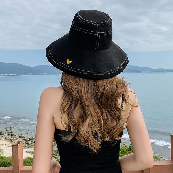 wide brim hats yqyxcy spring summer for women sunshade heart pattern sun portection floppy beach hat female korean sunhat, Blue;gray
wide brim hats yqyxcy spring summer for women sunshade heart pattern sun portection floppy beach hat female korean sunhat, Blue;gray
