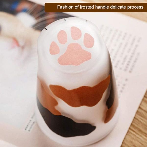 mugs cat claw cup creative breakfast milk personality frosted glass high capacity for men women kids 2021 11.1cm*7.4cm
mugs cat claw cup creative breakfast milk personality frosted glass high capacity for men women kids 2021 11.1cm*7.4cm