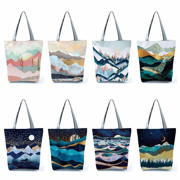 evening bags oil painting mountain forest printing casual tote bag shopper shopping handbag women ladies leisure shoulder outdoor travel
evening bags oil painting mountain forest printing casual tote bag shopper shopping handbag women ladies leisure shoulder outdoor travel