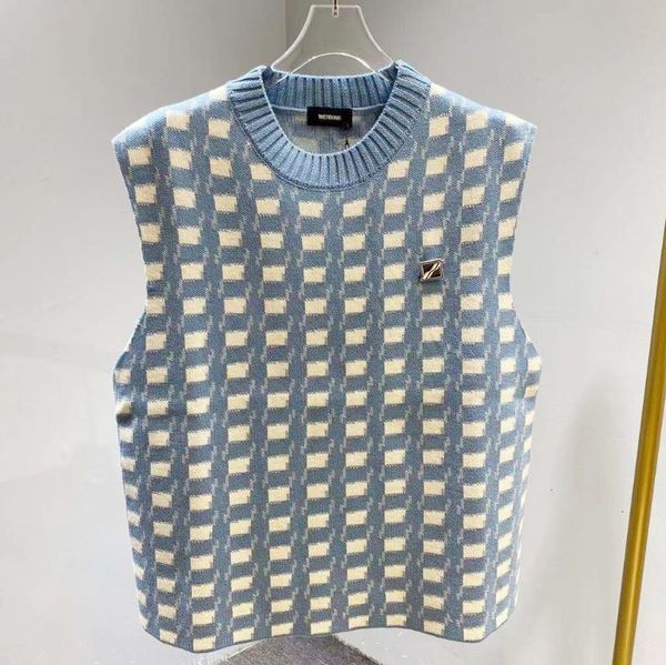 women's vests 2021 women's luxury welldone blue plaid gentleman casual vest sleeveless sweater asian size drake # a73, Black;white
women's vests 2021 women's luxury welldone blue plaid gentleman casual vest sleeveless sweater asian size drake # a73, Black;white