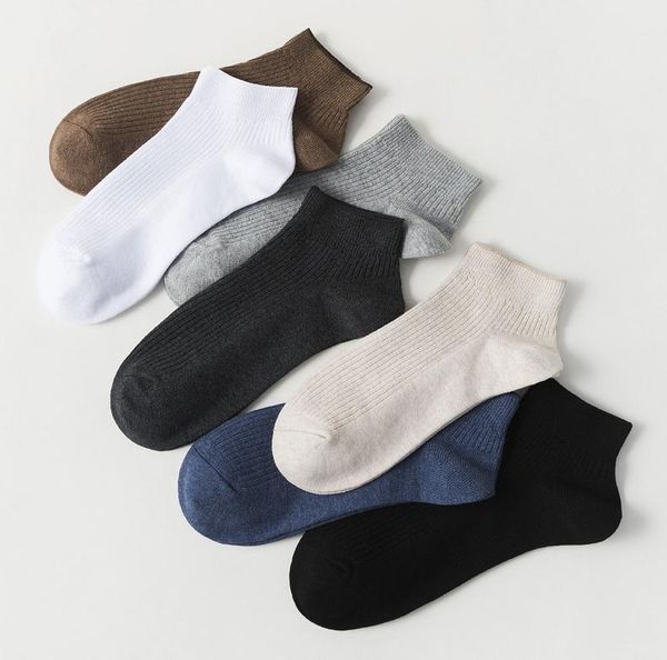 men's socks solid color 98%combed cotton 2%lycra spandex breathable quality anti-order business ankle men, Black
men's socks solid color 98%combed cotton 2%lycra spandex breathable quality anti-order business ankle men, Black