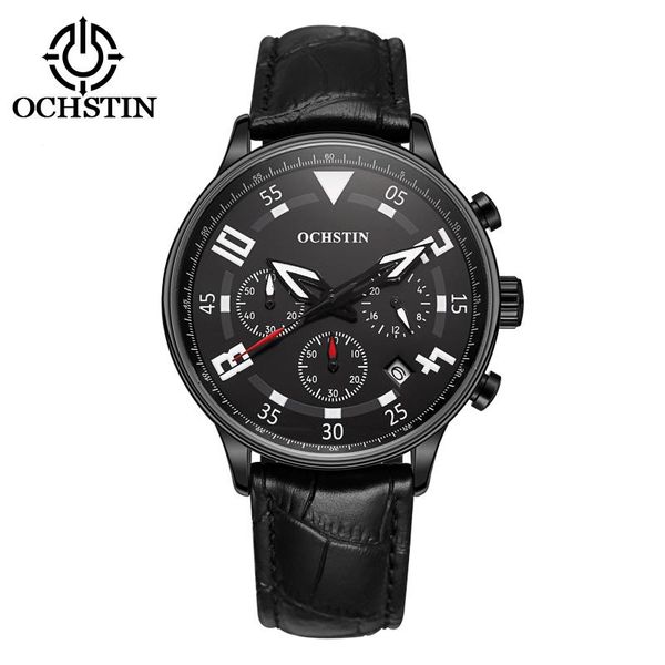 wristwatches ochstin 2021 fashigenuine leather strap multifunction wrist watches men's quartz-watch relojes hombre black male clock, Slivery;brown
wristwatches ochstin 2021 fashigenuine leather strap multifunction wrist watches men's quartz-watch relojes hombre black male clock, Slivery;brown