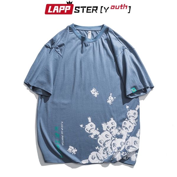 men harajuku japanese graphic t shirts summer mens vintage streetwear printed tshirt man fashion kawaii tees 210420, White;black
men harajuku japanese graphic t shirts summer mens vintage streetwear printed tshirt man fashion kawaii tees 210420, White;black