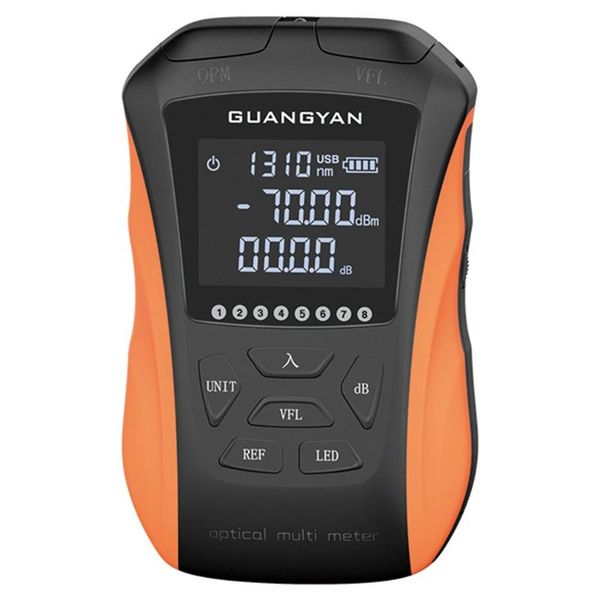 fiber optic equipment g8-sgs211/g8-sgs311 rechargeable optical power meter 15km -70+10 multi-function five/six in one red light integrated m
fiber optic equipment g8-sgs211/g8-sgs311 rechargeable optical power meter 15km -70+10 multi-function five/six in one red light integrated m