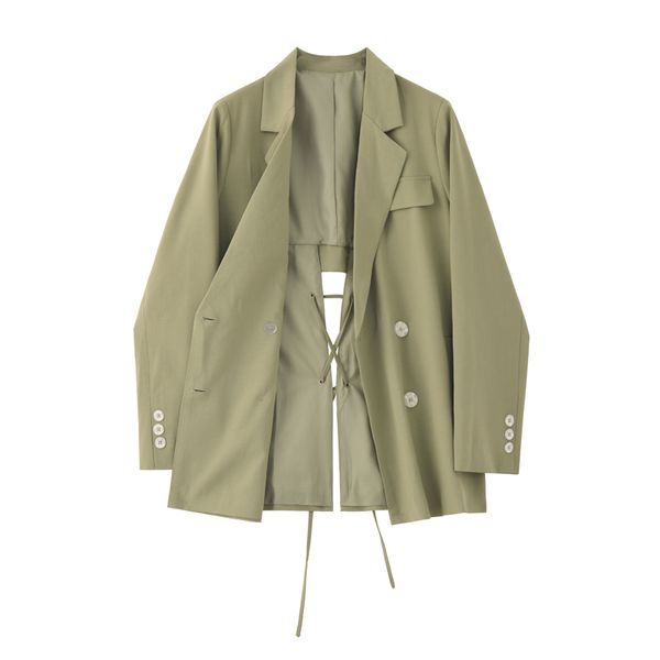 fashion light green women blazer casual loose suit jacket full sleeve double breasted coats female outwear pockets blazers 210417, White;black
fashion light green women blazer casual loose suit jacket full sleeve double breasted coats female outwear pockets blazers 210417, White;black