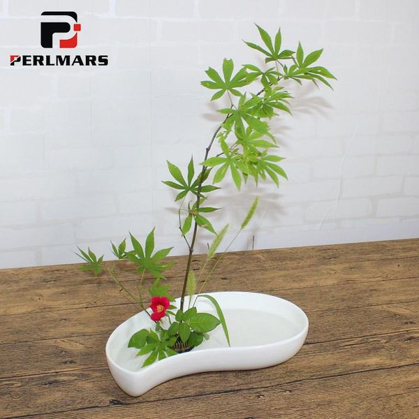 vases japanese style kenzan flower arrangement brief white ceramic pot semicircle flowerpot narcissus basin fruit plate decor
vases japanese style kenzan flower arrangement brief white ceramic pot semicircle flowerpot narcissus basin fruit plate decor