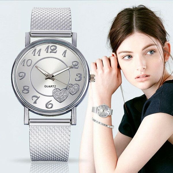 wristwatches women watches 2021 luxury fashion mens love heart-shaped quartz stainless steel band wrist watch statement gifts, Slivery;brown
wristwatches women watches 2021 luxury fashion mens love heart-shaped quartz stainless steel band wrist watch statement gifts, Slivery;brown