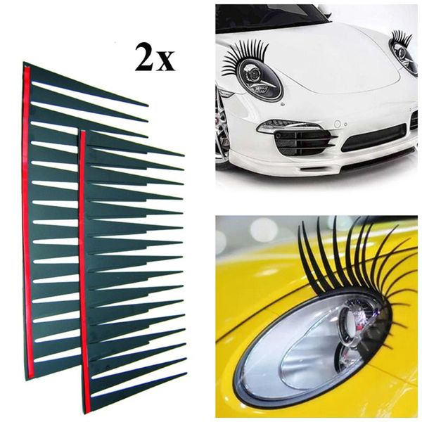 party favor 2021 car headlight sticker false eye lash 3d decoration truck lighting auto decals styling exterior accessories
party favor 2021 car headlight sticker false eye lash 3d decoration truck lighting auto decals styling exterior accessories