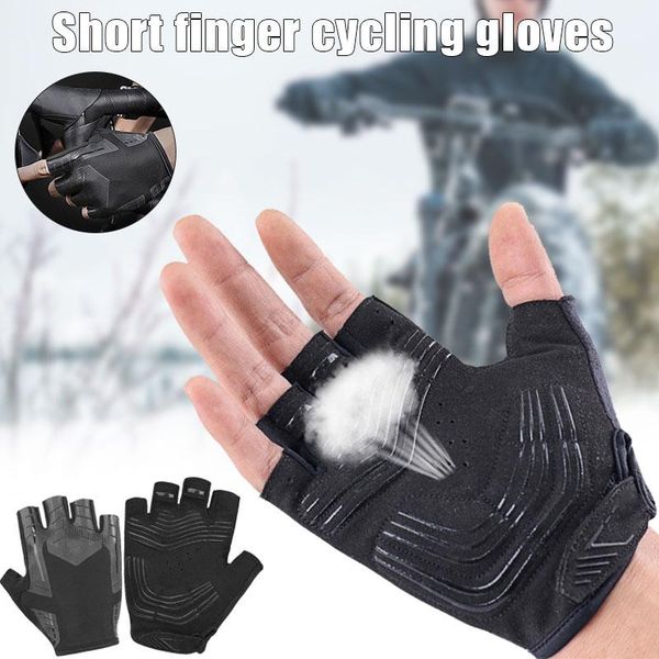 cycling gloves shockproof sbr pad half finger sport men women summer bicycle fitness bike xr-, Black
cycling gloves shockproof sbr pad half finger sport men women summer bicycle fitness bike xr-, Black