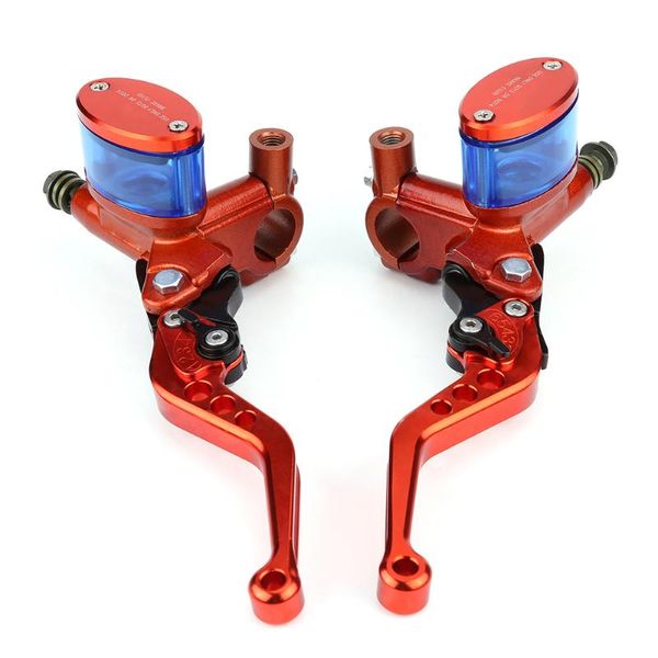 motorcycle brakes 1 pair brake pump refit hydraulic handlebar cylinder universal for dirt pit bike atv with 22mm in diameter
motorcycle brakes 1 pair brake pump refit hydraulic handlebar cylinder universal for dirt pit bike atv with 22mm in diameter