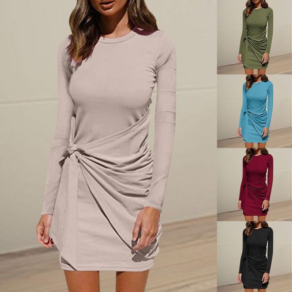 casual dresses women's round neck loose short-sleeved strap dress urban solid color comfortable slim summer, Black;gray
casual dresses women's round neck loose short-sleeved strap dress urban solid color comfortable slim summer, Black;gray
