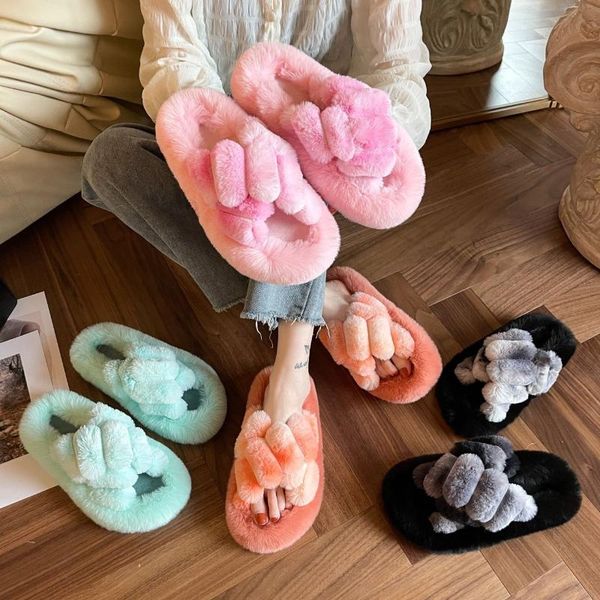 slippers 2021 autumn and winter thick bottom mid-heel home warm furry female cross round head foreign trade large size cotto, Black
slippers 2021 autumn and winter thick bottom mid-heel home warm furry female cross round head foreign trade large size cotto, Black