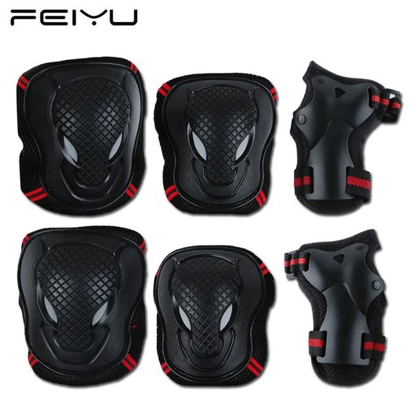 elbow & knee pads 6pcs skating protective gear sets bike skateboard for kid, Black;gray
elbow & knee pads 6pcs skating protective gear sets bike skateboard for kid, Black;gray