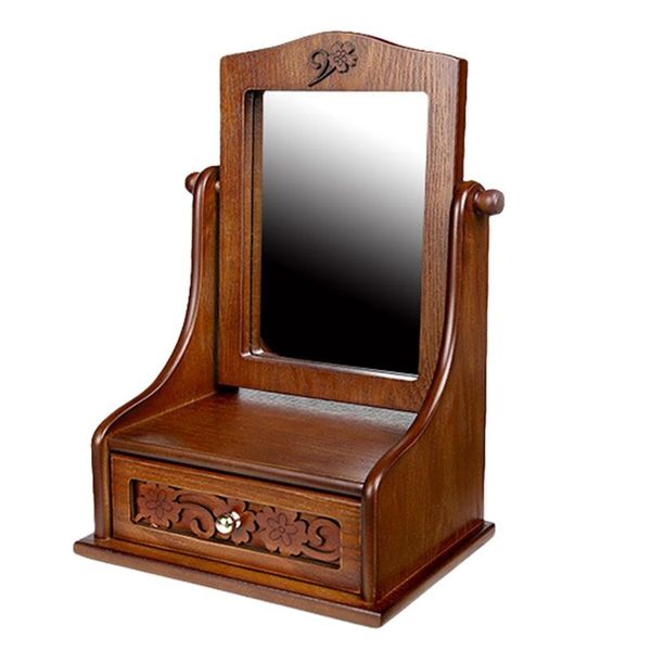 compact mirrors makeup mirror,wooden deskmirror large folding creative vanity rotating wooden with storage box
compact mirrors makeup mirror,wooden deskmirror large folding creative vanity rotating wooden with storage box