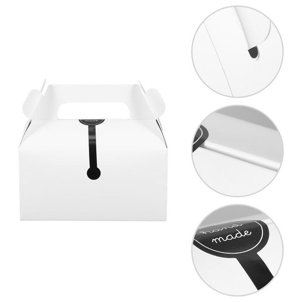 gift wrap 10pcs durable paper cake containers sturdy boxes portable dessert holders 
gift wrap 10pcs durable paper cake containers sturdy boxes portable dessert holders