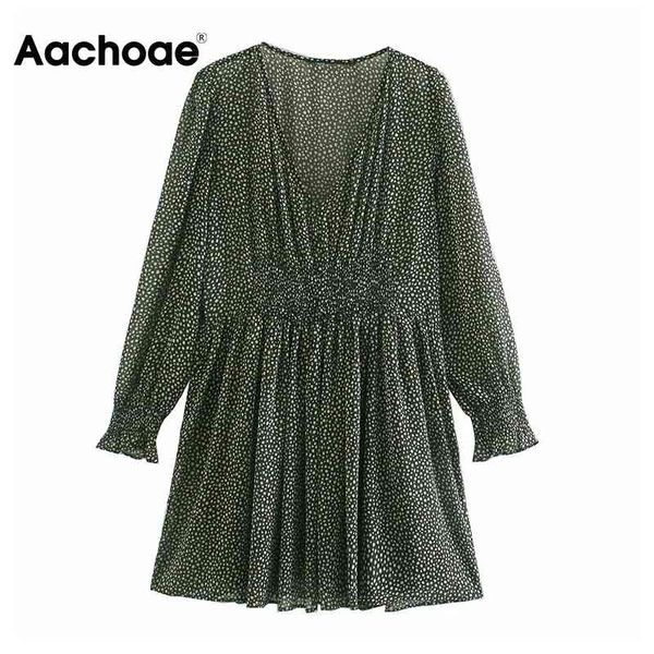aachoae chic a line dot print dress women ruffle long sleeve vintage pleated dress v neck elegant chiffon mini dresses 210413, Black;gray
aachoae chic a line dot print dress women ruffle long sleeve vintage pleated dress v neck elegant chiffon mini dresses 210413, Black;gray