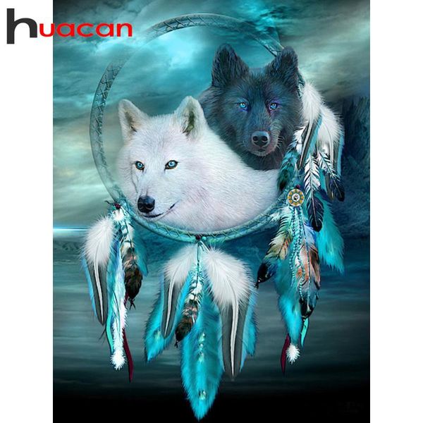 diamond painting huacan 5d diy wolf full square&round embroidery animal decoration home
diamond painting huacan 5d diy wolf full square&round embroidery animal decoration home