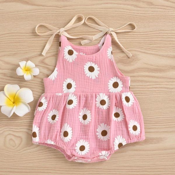 rompers 0-24m born toddler summer baby girls clothes romper daisy flowers straps sleeveless jumpsuit casual bodysuit kleding l*, Blue
rompers 0-24m born toddler summer baby girls clothes romper daisy flowers straps sleeveless jumpsuit casual bodysuit kleding l*, Blue