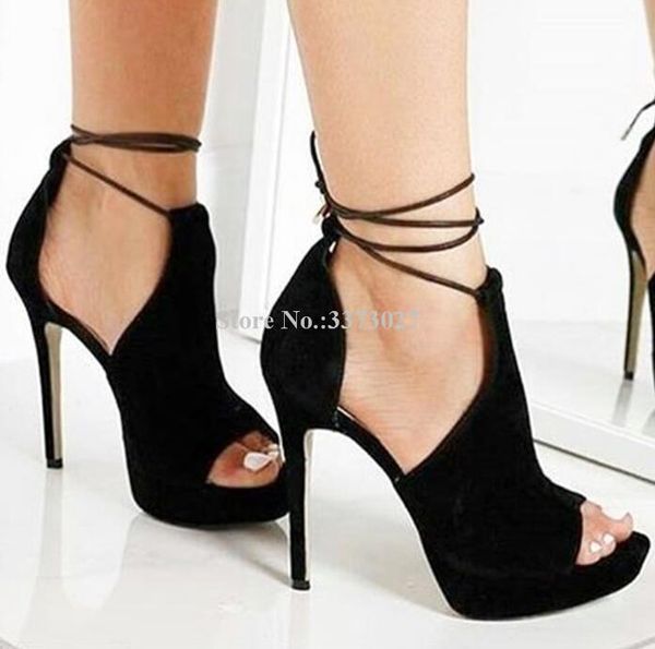 dress shoes suede lace-up woman platform sandals black brown peep toe stiletto heels pumps ladies large size dropship
dress shoes suede lace-up woman platform sandals black brown peep toe stiletto heels pumps ladies large size dropship