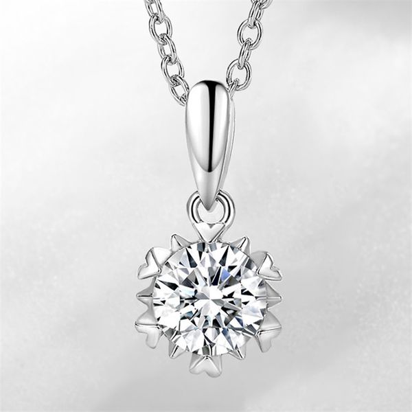 silver 925 pendants necklace flower shape inlay solitaire 1 ct lab diamond necklaces women classic wedding jewelry xdz075
silver 925 pendants necklace flower shape inlay solitaire 1 ct lab diamond necklaces women classic wedding jewelry xdz075