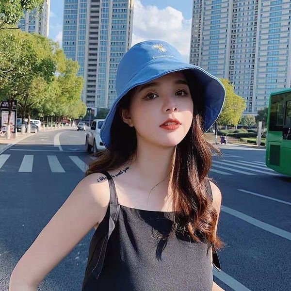 wide brim hats fisherman hat female spring and summer small fresh korean version of the tide wild embroidery sun flower sunscreen protectio, Blue;gray
wide brim hats fisherman hat female spring and summer small fresh korean version of the tide wild embroidery sun flower sunscreen protectio, Blue;gray