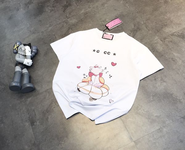 21 tide summer love proud cat t-shirt digital direct spray loose leisure fashion, White
21 tide summer love proud cat t-shirt digital direct spray loose leisure fashion, White