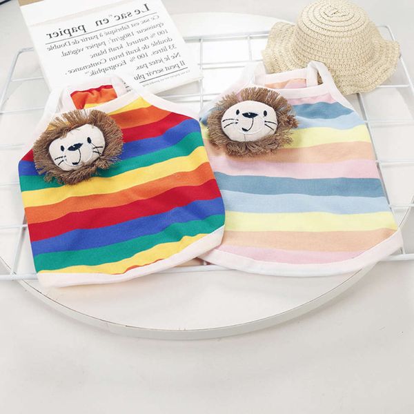 the dog clothes pet spring summer cotton and vest teddy little suckling fighting cat fat dog clothes
the dog clothes pet spring summer cotton and vest teddy little suckling fighting cat fat dog clothes