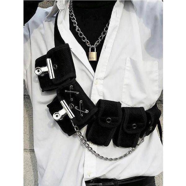 cool streetwear waist chest bag for men women mesh tactical package whit 5 pockets hip-hop waist packs waist packs belt bag
cool streetwear waist chest bag for men women mesh tactical package whit 5 pockets hip-hop waist packs waist packs belt bag