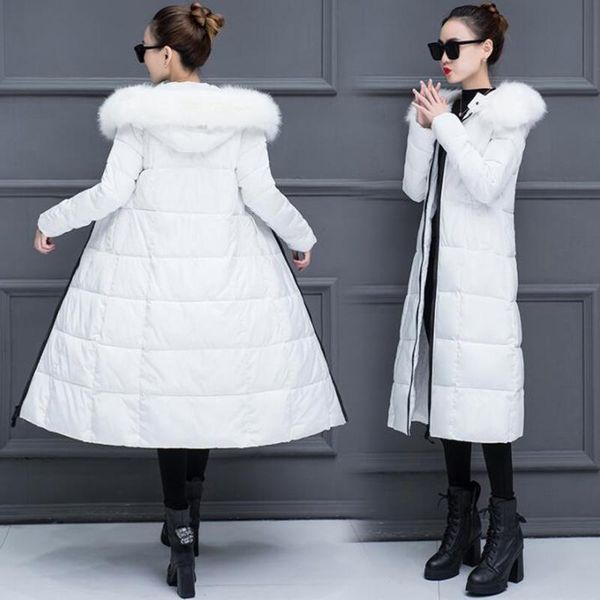 Women's Down & Parkas 2021 Arrival Winter Jacket Women Long Cotton Padded Outerwear Womens Coat Parka Slim Fur collar Female Warm Hoode, Black
Women's Down & Parkas 2021 Arrival Winter Jacket Women Long Cotton Padded Outerwear Womens Coat Parka Slim Fur collar Female Warm Hoode, Black