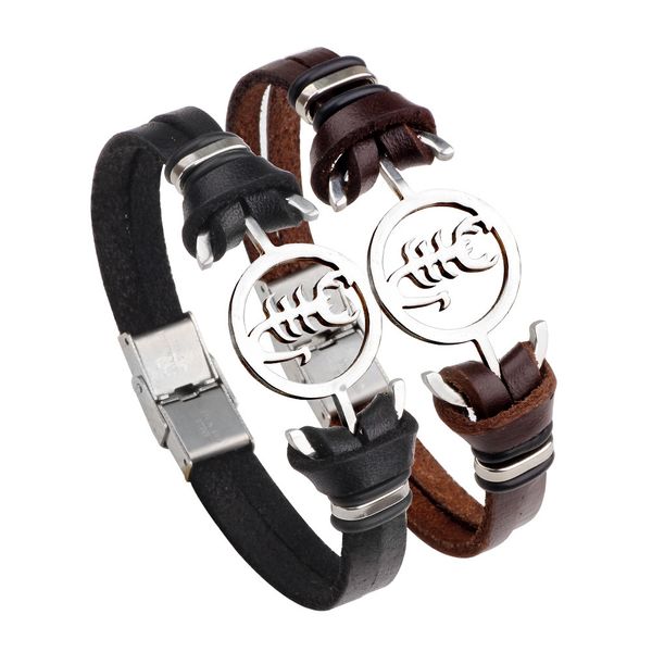 style fashion creative scorpion bracelet stainless steel bracelet scorpion constellation bracelet, Golden;silver
style fashion creative scorpion bracelet stainless steel bracelet scorpion constellation bracelet, Golden;silver