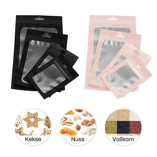 100pcs/pack matte plastic bag aluminum foil hologram pouch small water proof zipper reclosable pouches storage bags
100pcs/pack matte plastic bag aluminum foil hologram pouch small water proof zipper reclosable pouches storage bags