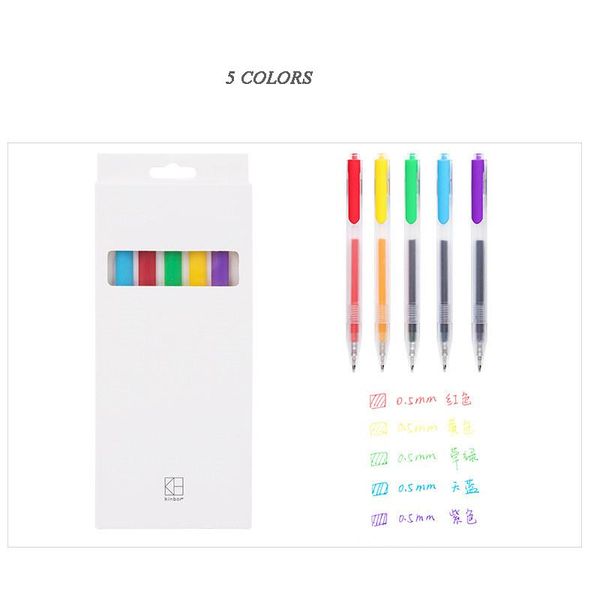 gel pens 5 colors colorful pen retractable 0.5mm frosted drawing diy journal writing supplies school gifts
gel pens 5 colors colorful pen retractable 0.5mm frosted drawing diy journal writing supplies school gifts