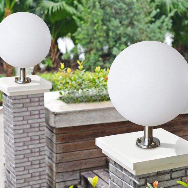 lukloy led outdoor wall light column head lamp door ball body sensor villa railing lamps
lukloy led outdoor wall light column head lamp door ball body sensor villa railing lamps