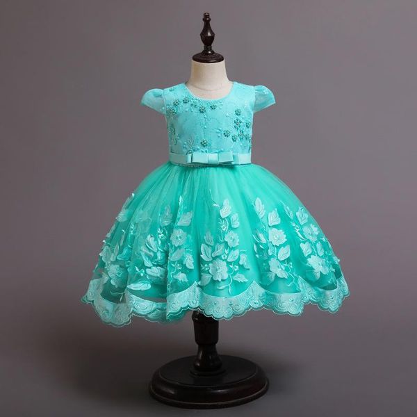 girl's dresses flower girls illusion o-neck short embroidery crystal pearls tulle lace luxury green bow kids party princess gown f589, Red;yellow
girl's dresses flower girls illusion o-neck short embroidery crystal pearls tulle lace luxury green bow kids party princess gown f589, Red;yellow