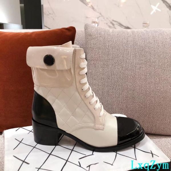 boots designer bag motorcycle ankle patent leather low hoof heels lace up shoes for women autumn luxury handmade 35-401, Black
boots designer bag motorcycle ankle patent leather low hoof heels lace up shoes for women autumn luxury handmade 35-401, Black