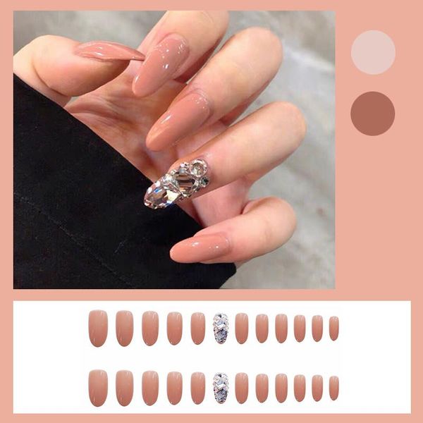 false nails 24pcs shiny fake 3d diamond inlaid glue type removable long paragraph fashion manicure diy nail art tools rp, Red;gold
false nails 24pcs shiny fake 3d diamond inlaid glue type removable long paragraph fashion manicure diy nail art tools rp, Red;gold