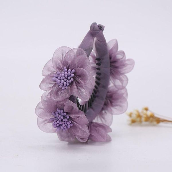 hair accessories fashion flower claw clip ladies juan yarn barrettes elegant hairpin hairgrip for women clam v9b1, Slivery;white
hair accessories fashion flower claw clip ladies juan yarn barrettes elegant hairpin hairgrip for women clam v9b1, Slivery;white
