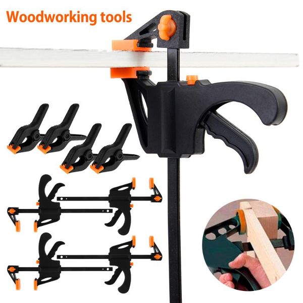 professional f clamps clips 4 inch quick grip spring clamp ratchet bar angle multi-angle corner clip diy woodworking tool hand sets
professional f clamps clips 4 inch quick grip spring clamp ratchet bar angle multi-angle corner clip diy woodworking tool hand sets