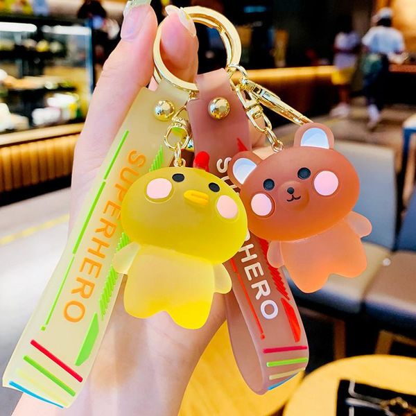 keychains crystal blush animal key chains for women bag pendant keyholder frog chickens bear keyfobs car keyring trendy jewelry gift, Silver
keychains crystal blush animal key chains for women bag pendant keyholder frog chickens bear keyfobs car keyring trendy jewelry gift, Silver