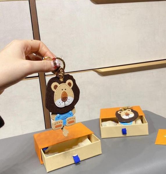 2021 new lion car keychain, couple bag accessories fashion handmade leather keychain, Black
2021 new lion car keychain, couple bag accessories fashion handmade leather keychain, Black