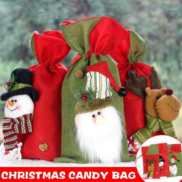 christmas decorations gift bag drawstring santa wedding party candy pouch children bags mdj998
christmas decorations gift bag drawstring santa wedding party candy pouch children bags mdj998
